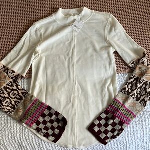 Free people long sleeve retro sleeves